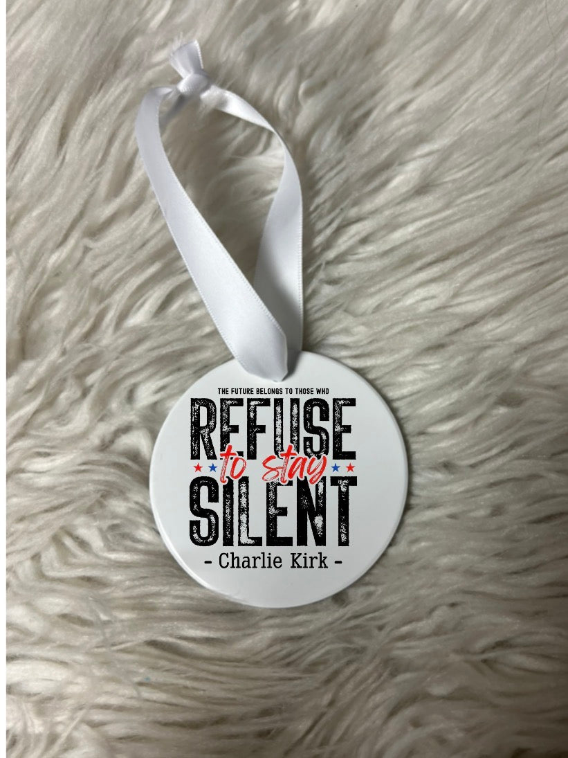 New Christmas ceramic ornament freedom