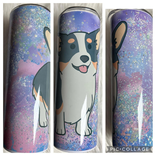 20 ounce Tumblr corgi