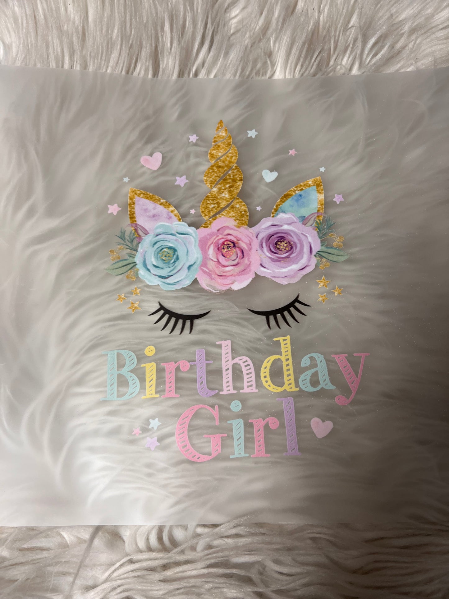 New DTF birthday girl