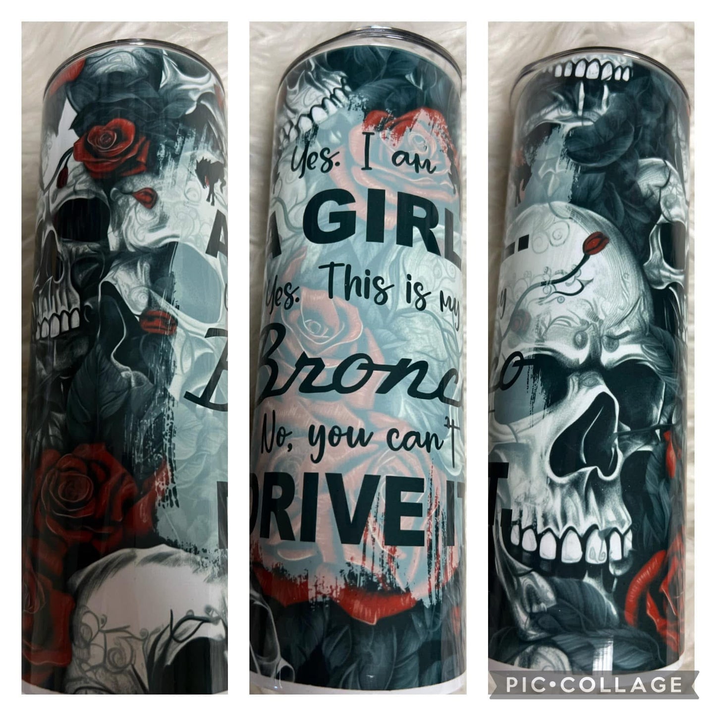 20 ounce metal Tumblr
