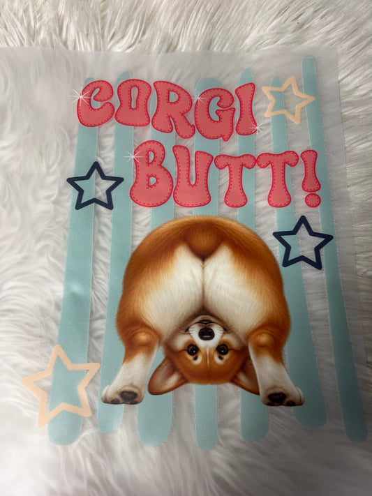 New DTF corgi