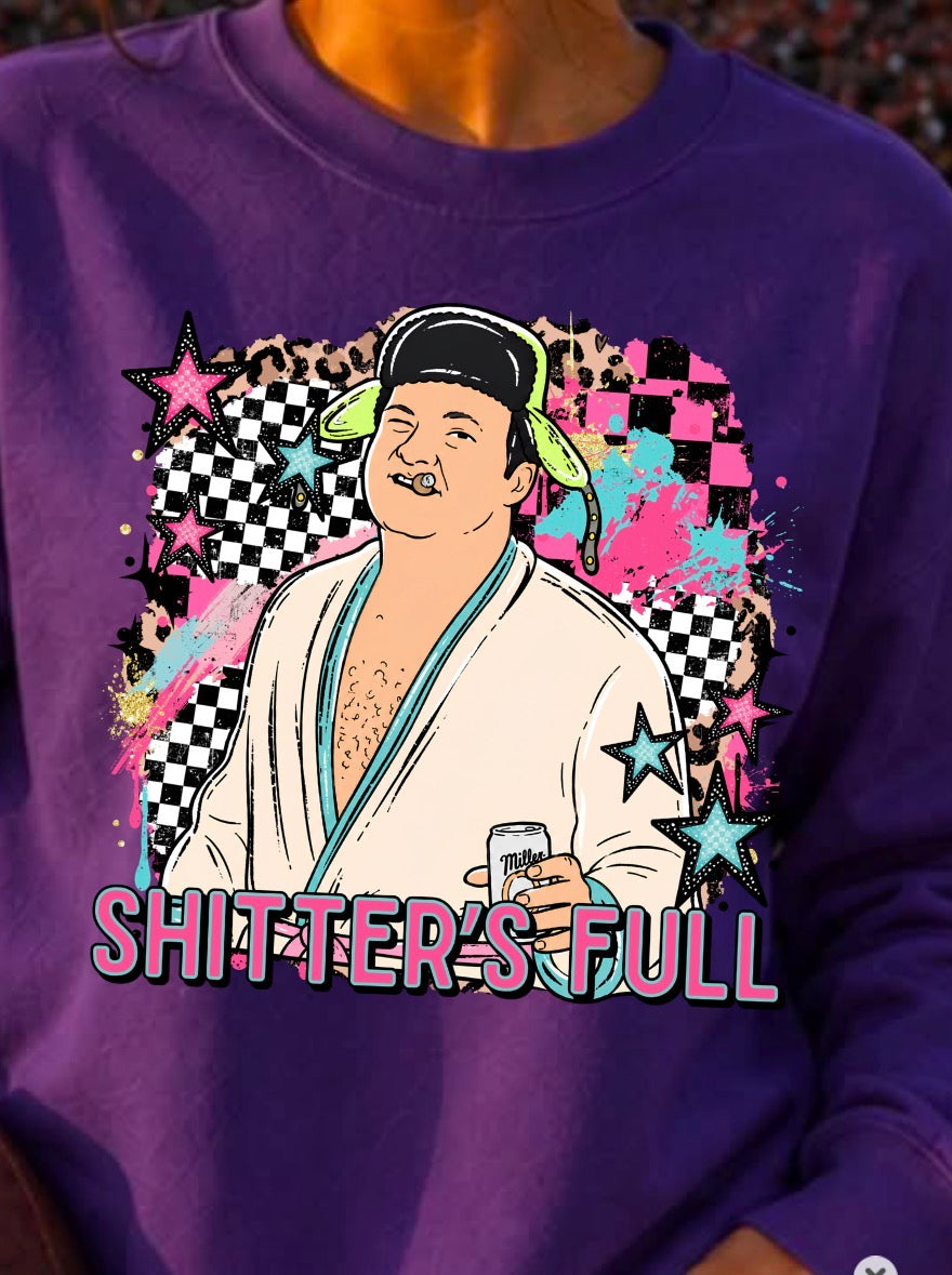 purple unisex  top