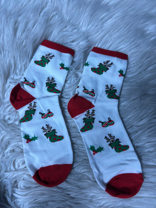 New adult one size Christmas socks