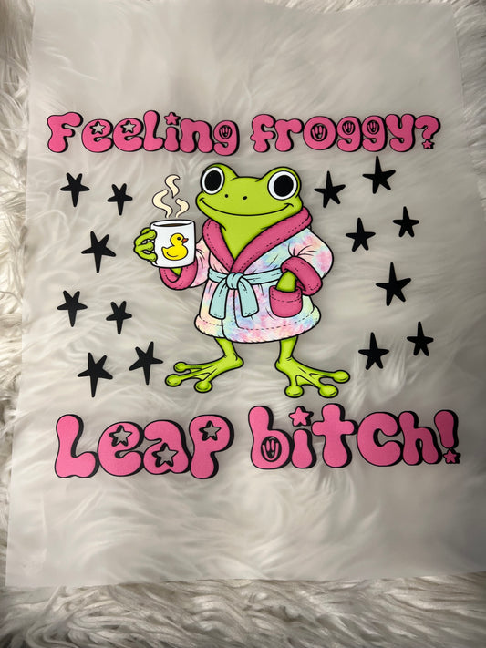 New DTF feeling froggy leap b￼