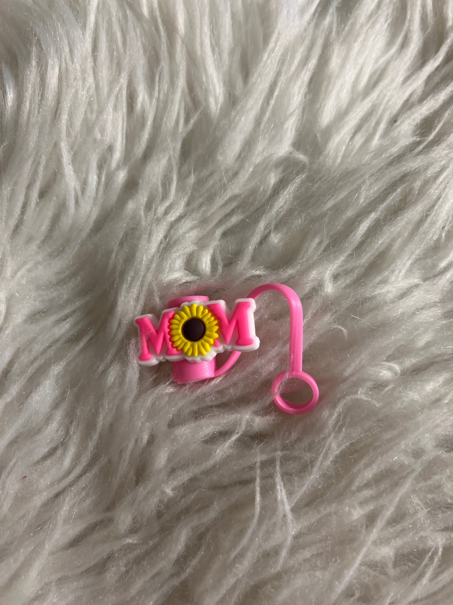 Straw topper mom