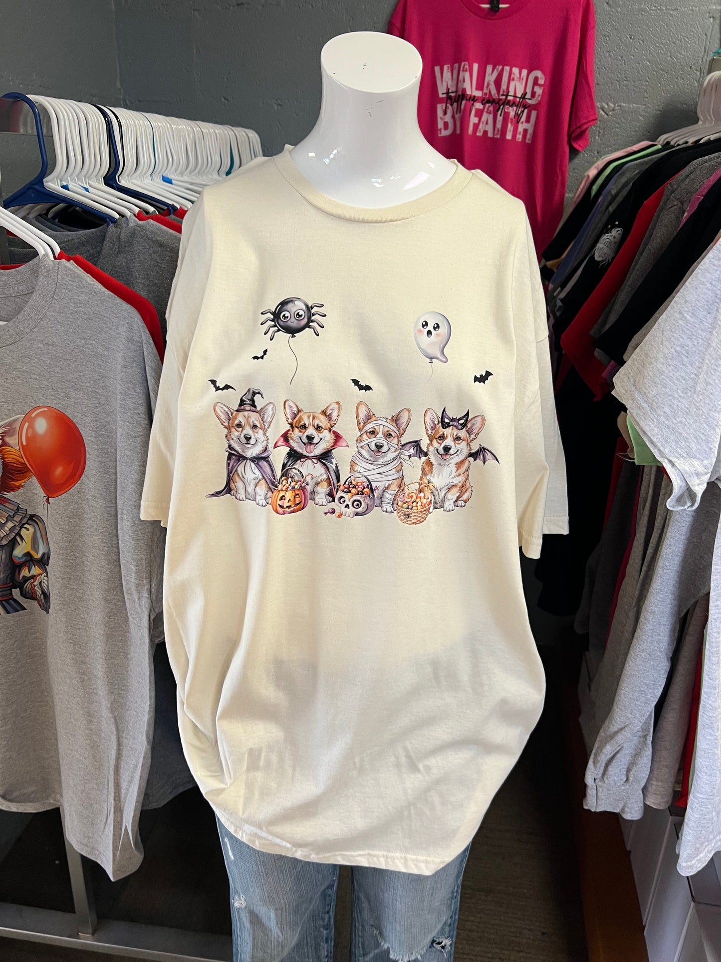 New  unisex Halloween corgi