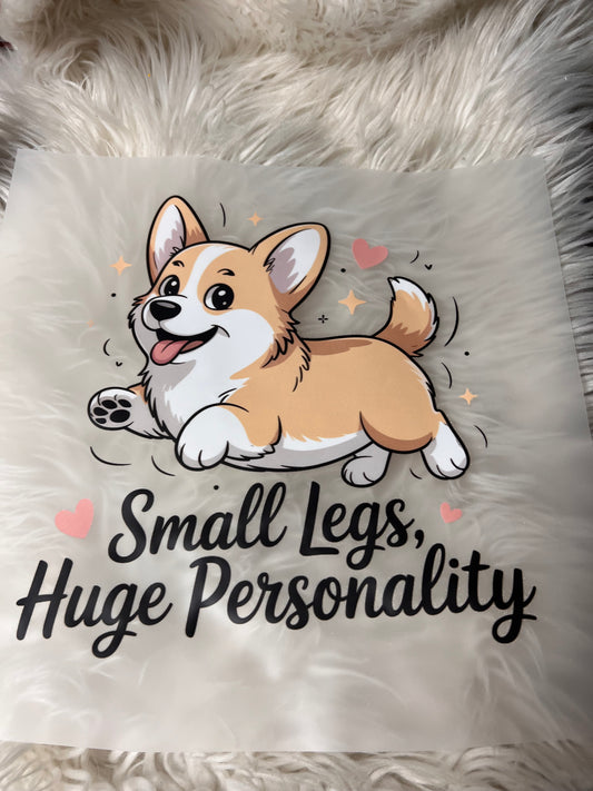 New DTF corgi