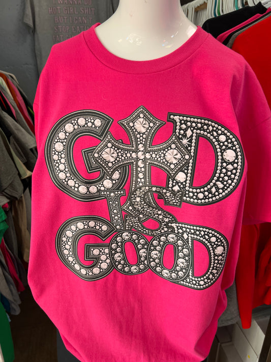 New unisex pink god