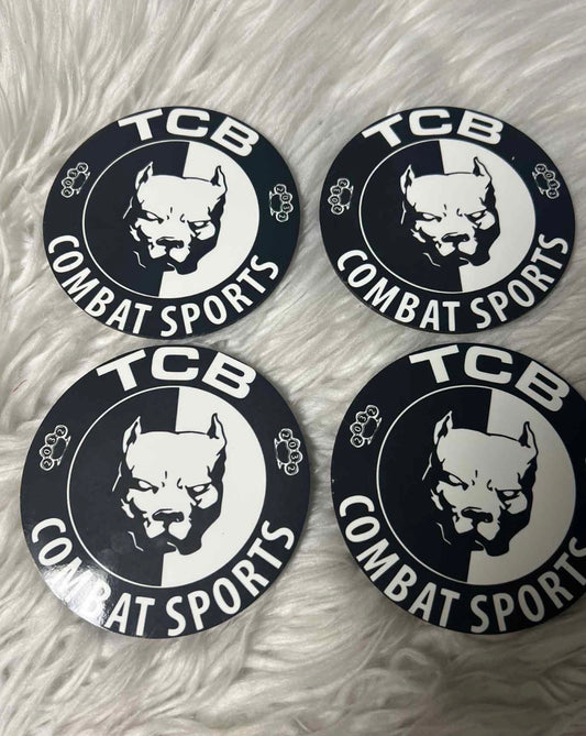 TCB cork coasters (4 pack )