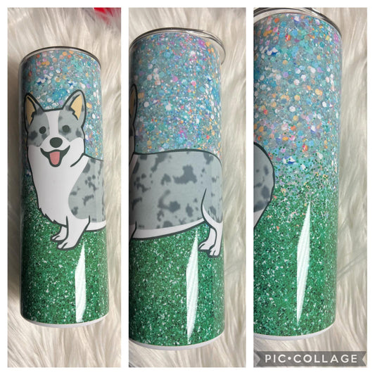 20 ounce Tumblr corgi