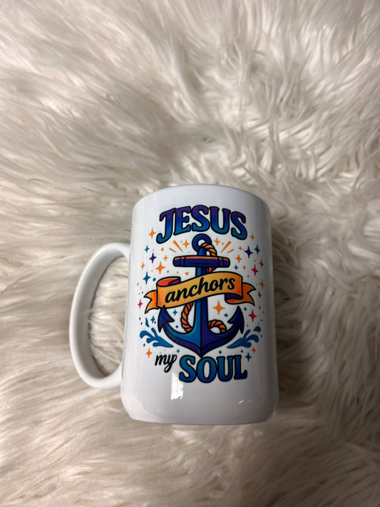 15 ounce ceramic mug Jesus