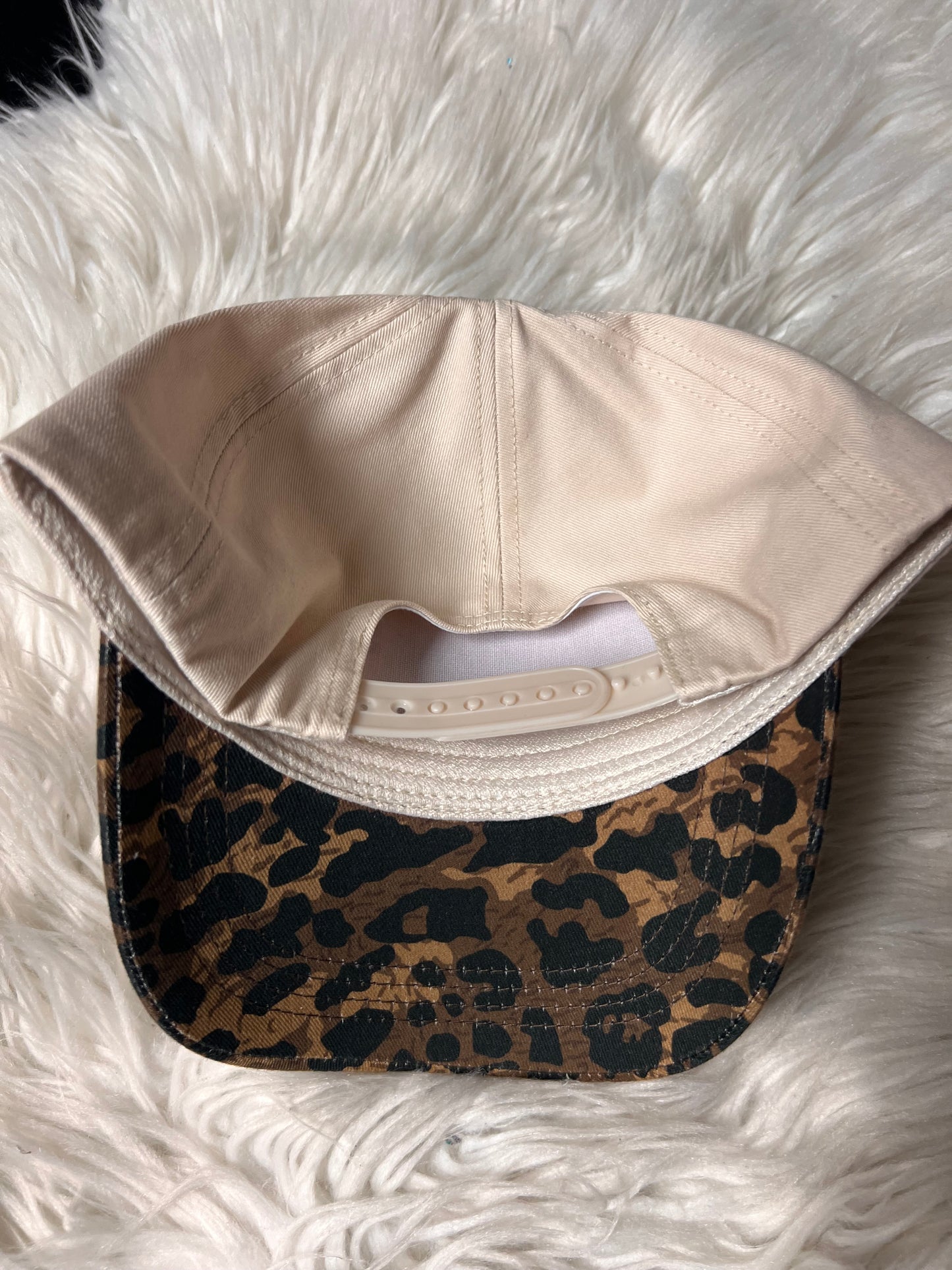 New hat pink glitter leopard my dog said you’re a hoe ￼￼