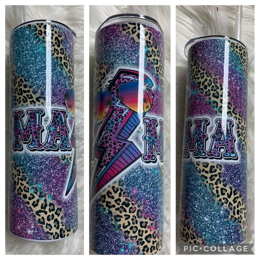 20 ounce metal Tumblr mama