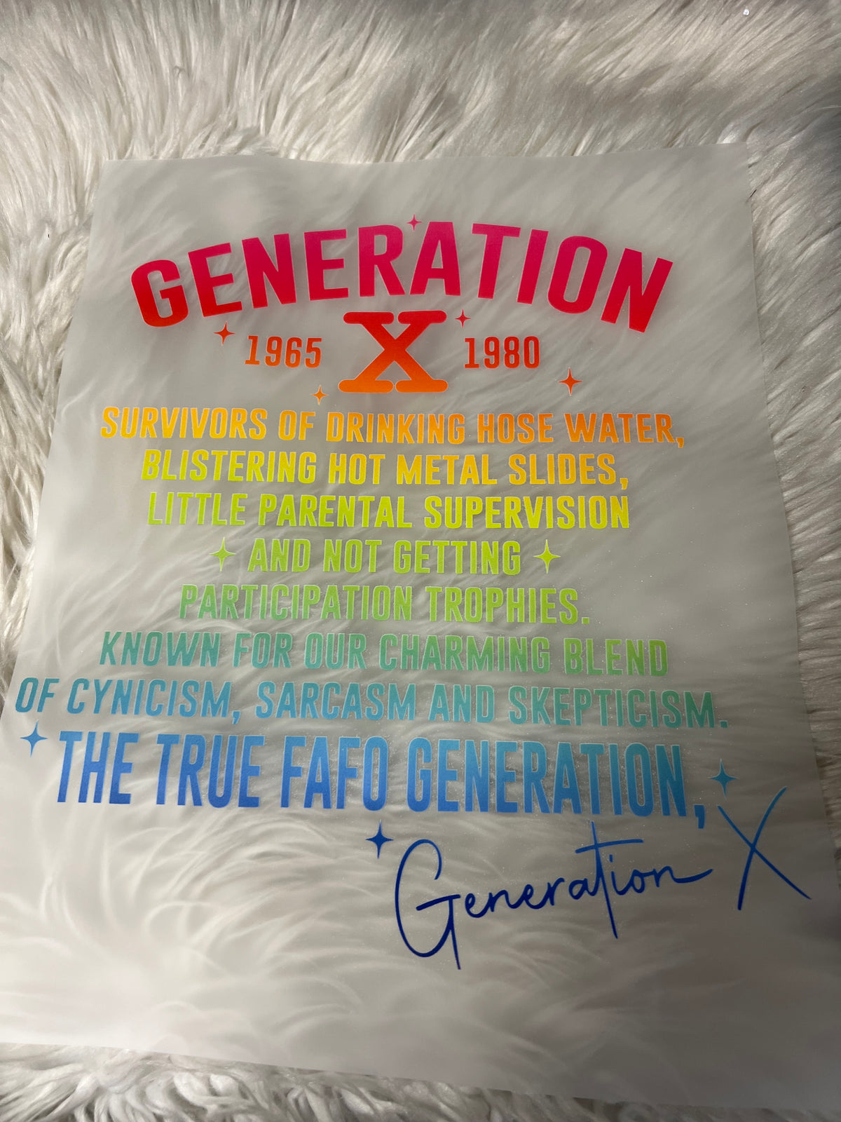 New DTF generation X raised on whose water and neglect