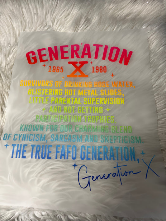 New DTF generation X raised on whose water and neglect