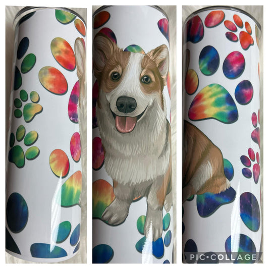 20 ounce Tumblr corgi