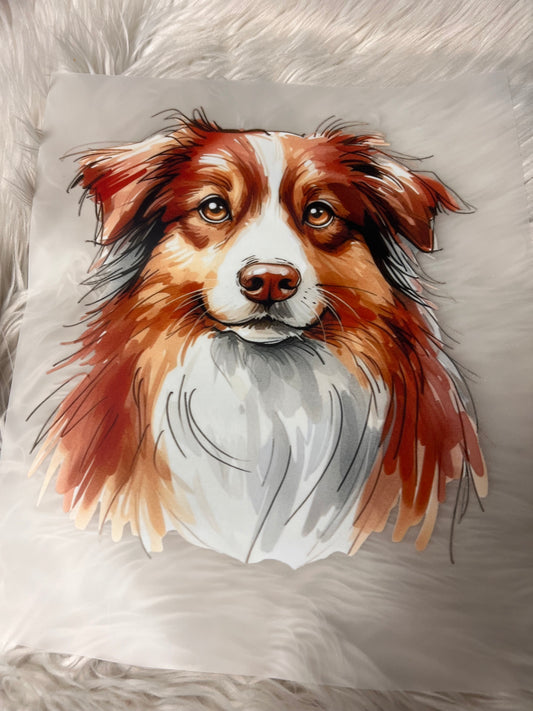 New DTF Australian Shepherd