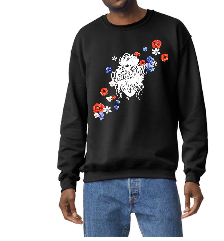 New unisex beautiful mess our logo