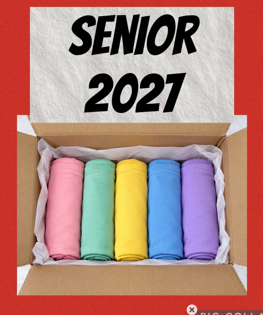 Mystery five T-shirts bundle 2027 senior