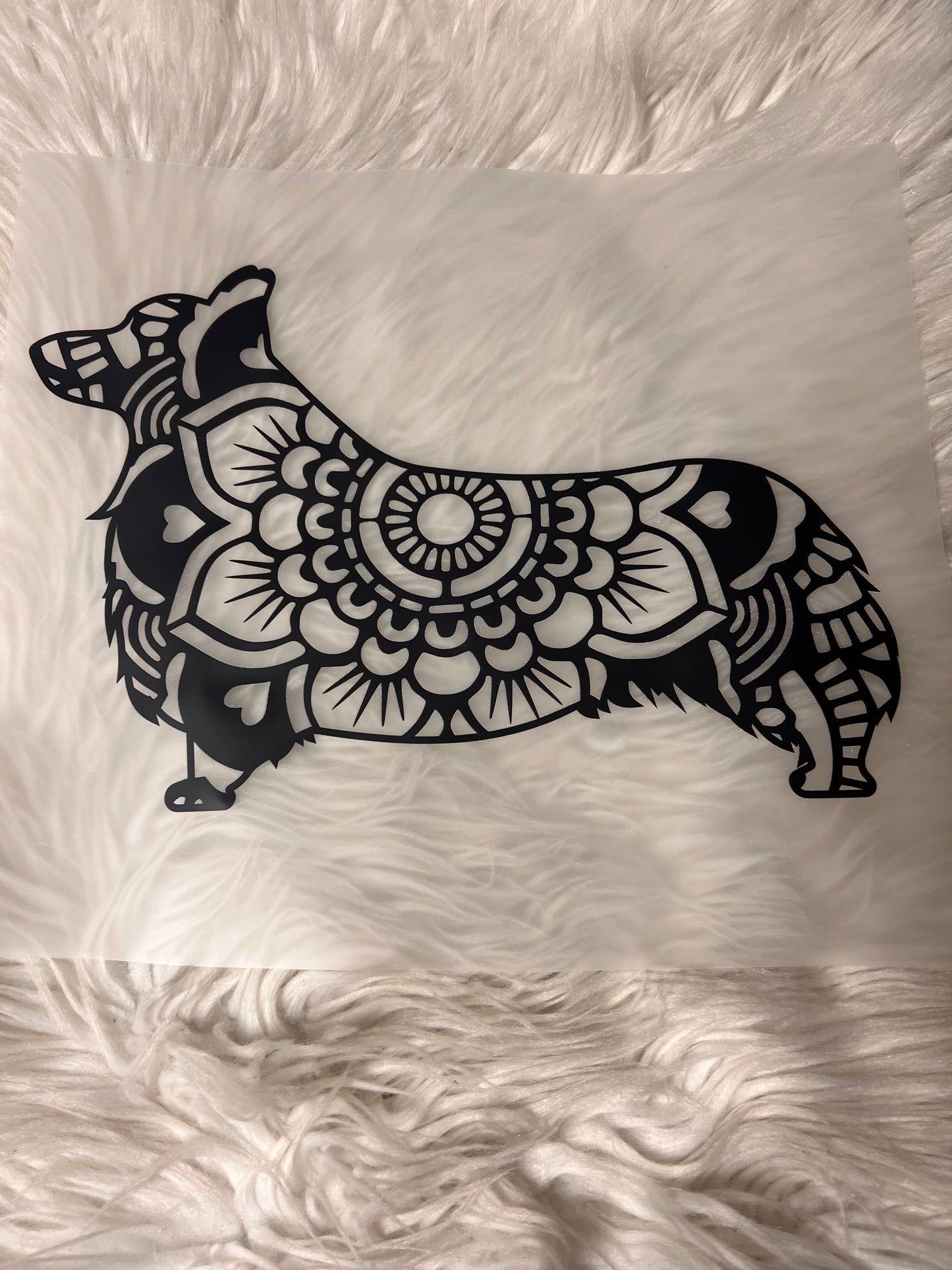 New DTF corgi
