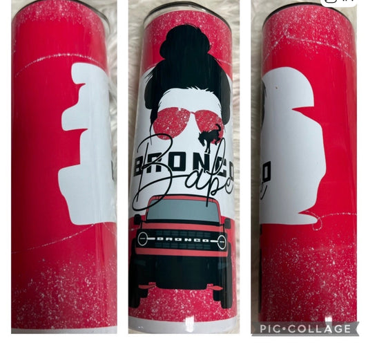 20 ounce metal Tumblr pink