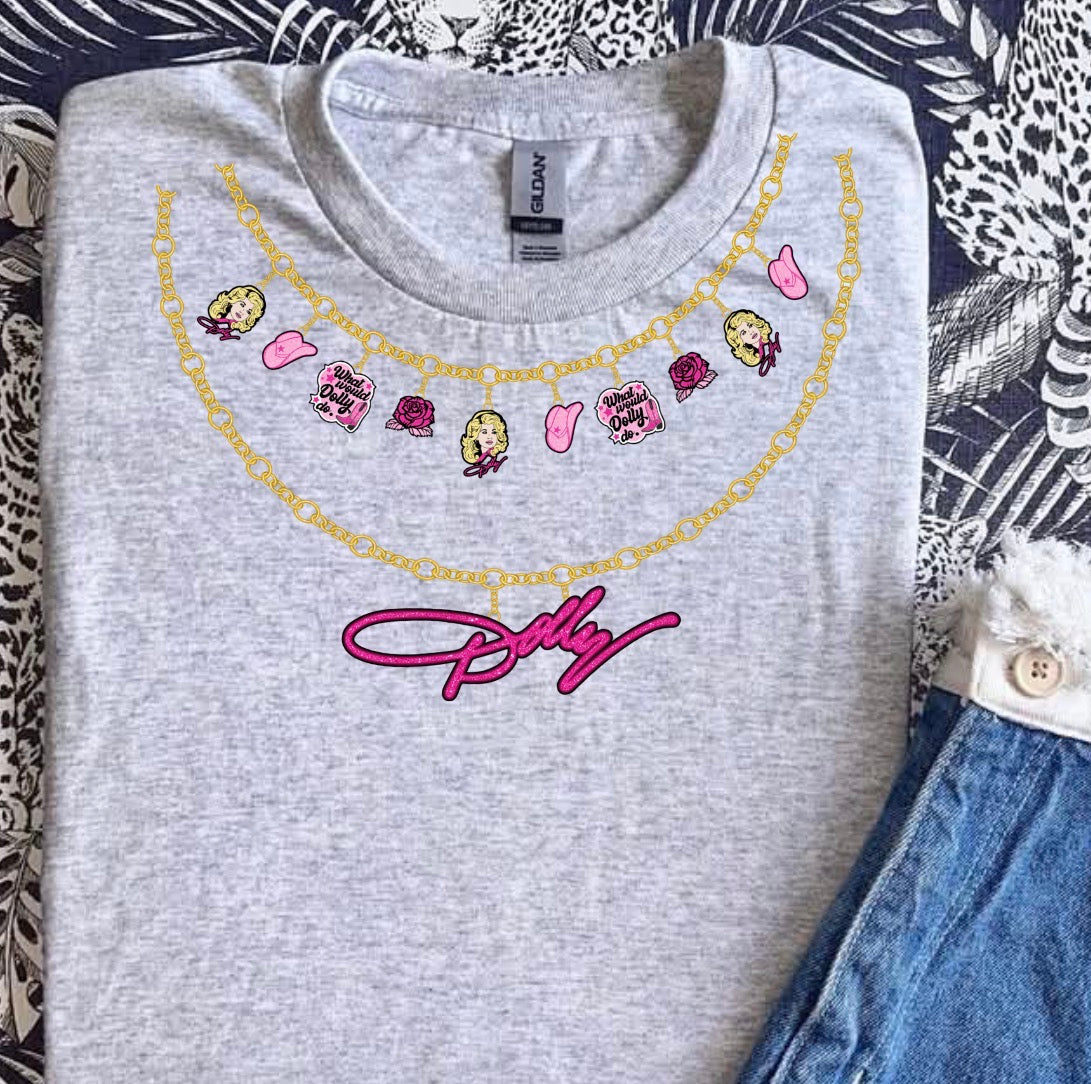 unisex top charm necklace