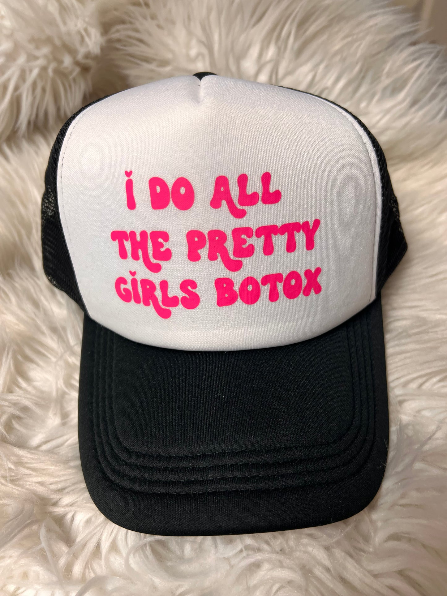 New  hat adult I do all the pre-girls Botox hot pink