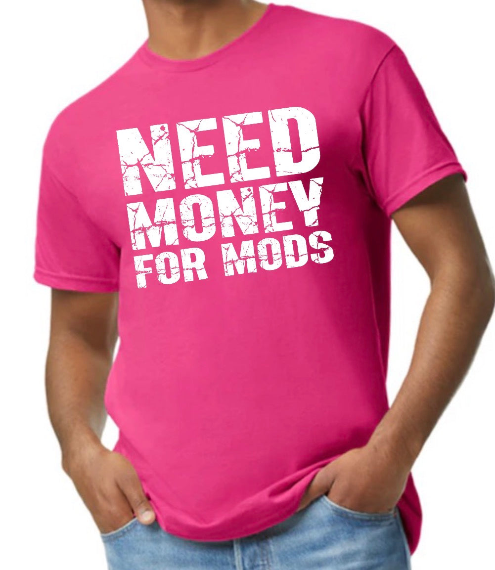 New unisex hot pink need money for mods