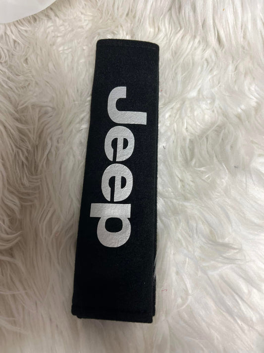 New seatbelt covers silver