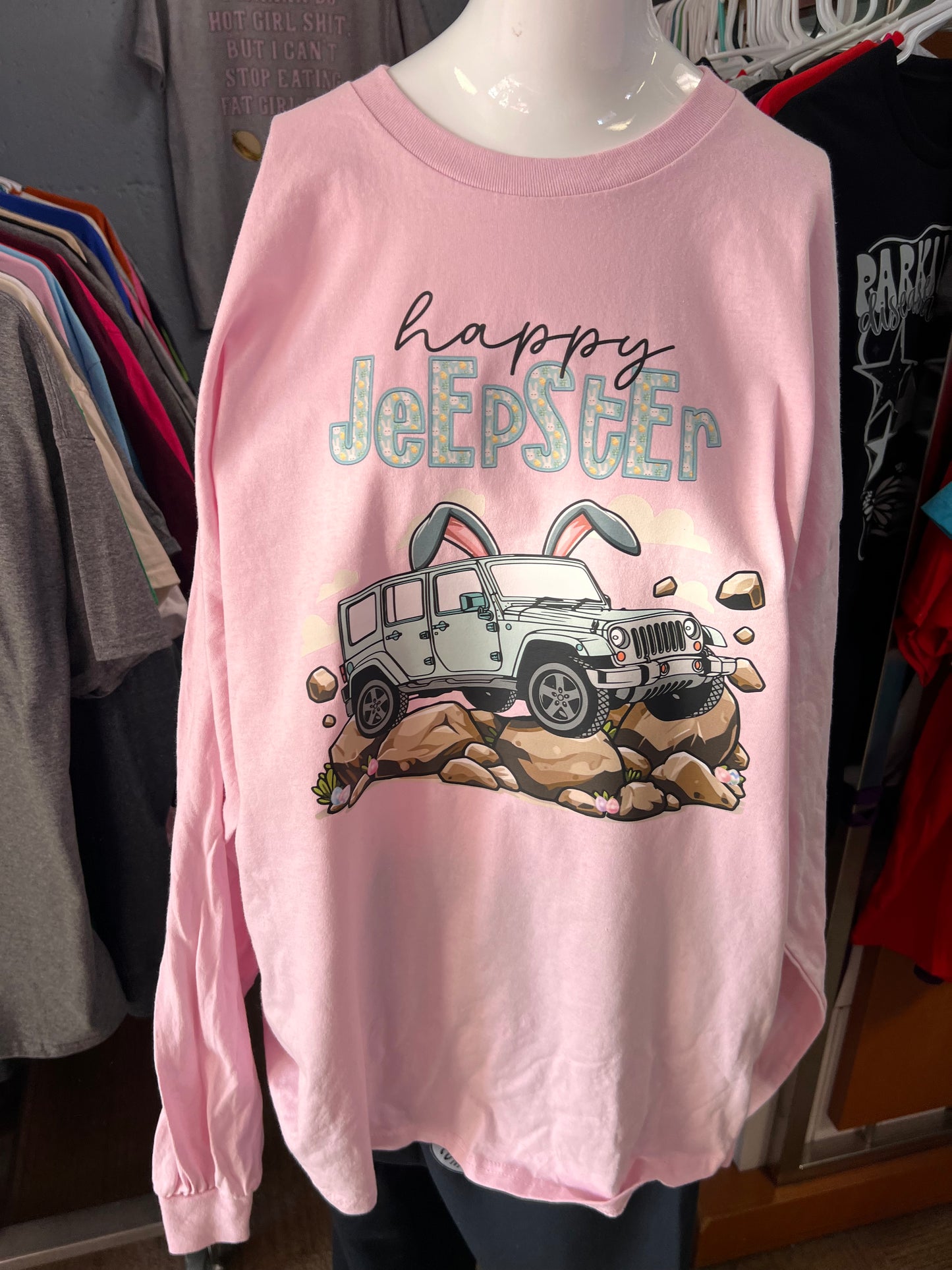 New unisex light pink Easter