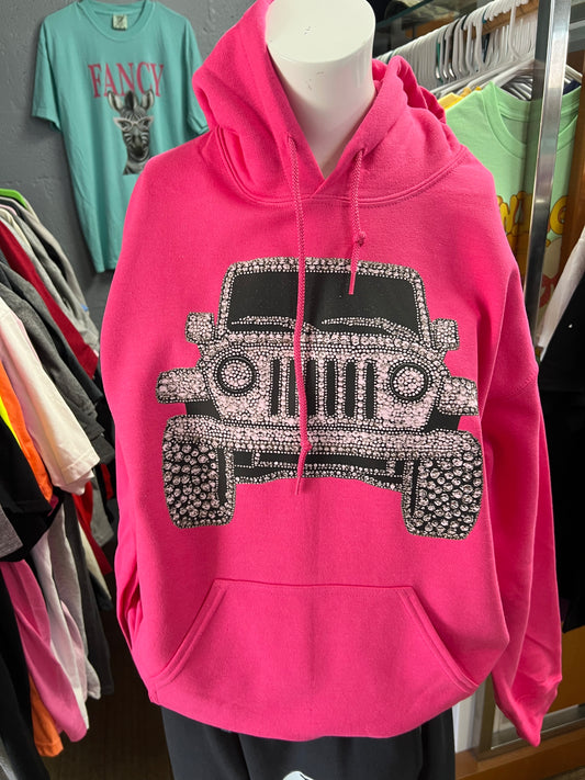 New unisex hot pink off-road sparkle ￼