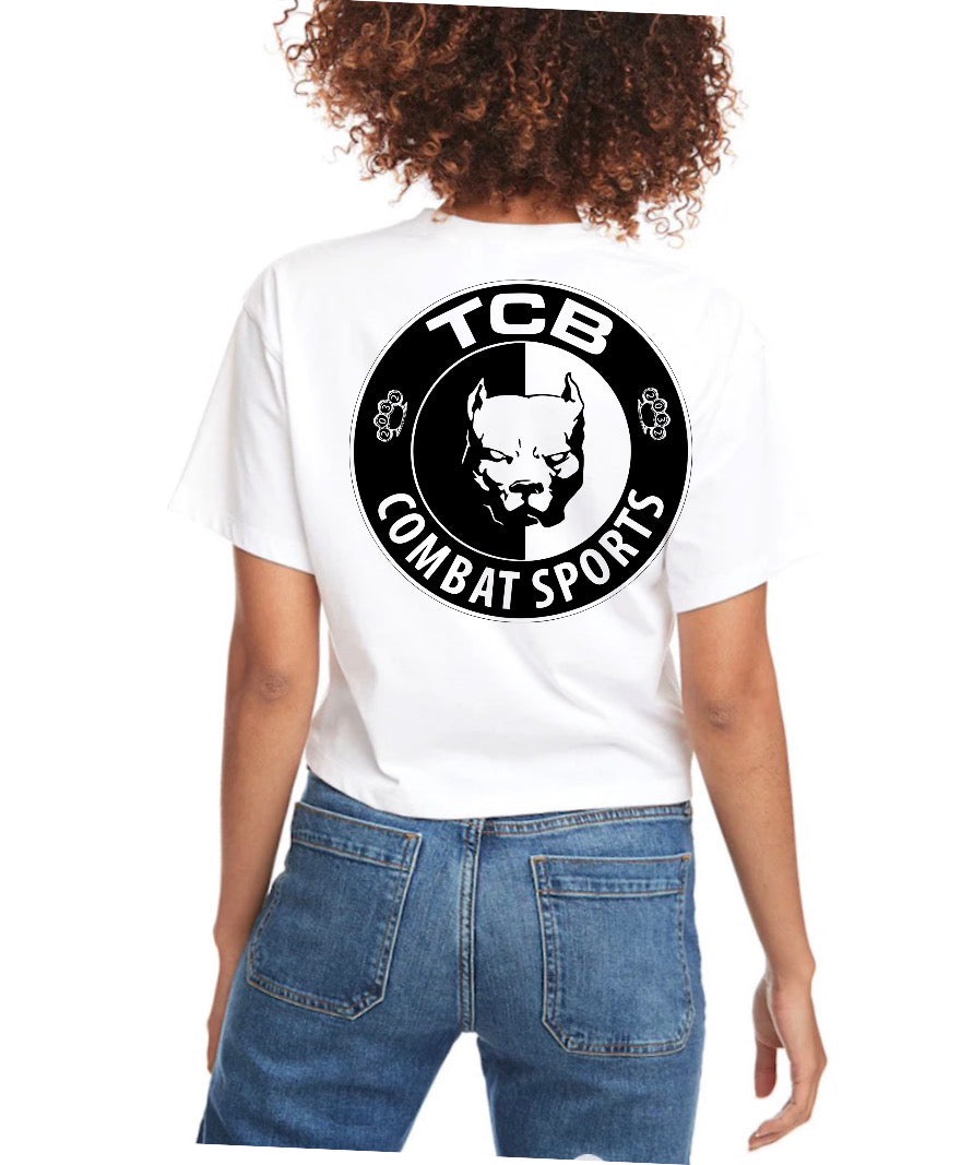 New TCB next level ladies crop top
