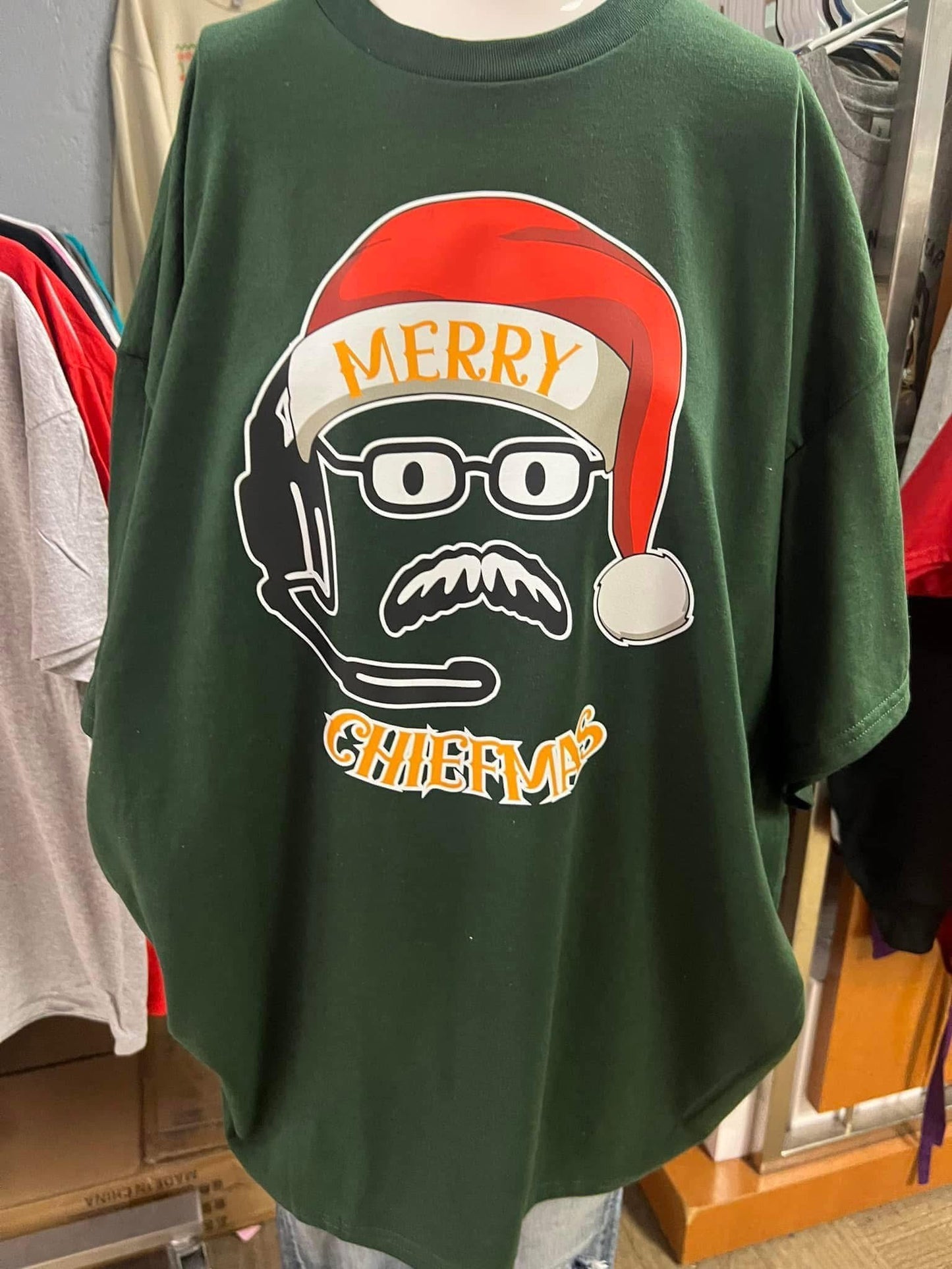 New unisex football green top