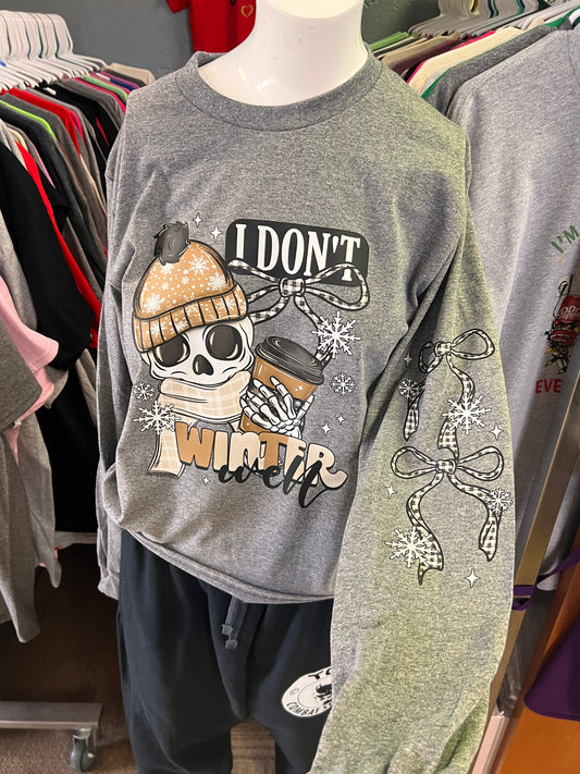 New unisex Christmas I don’t do winter  well
