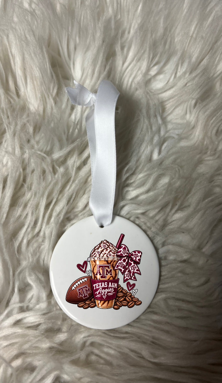 New Christmas ceramic ornament coffee