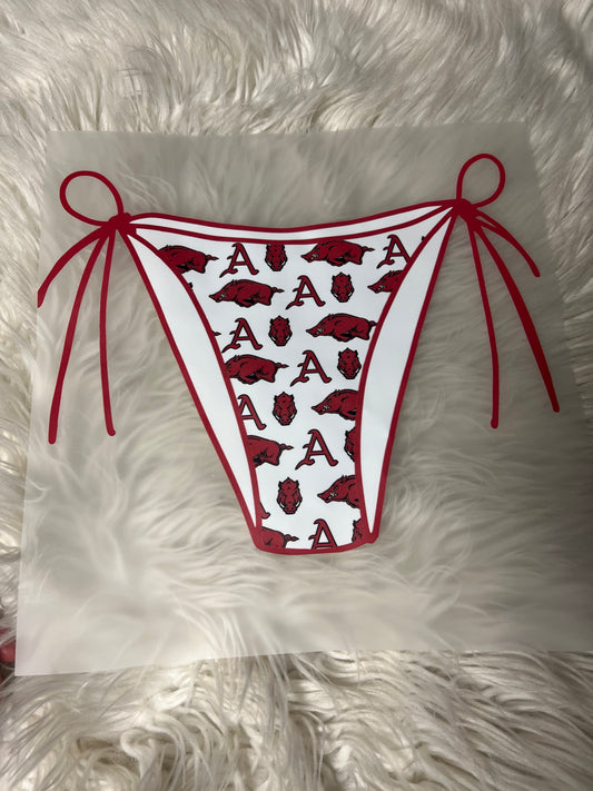 Arkansas  New  DTF bikini bottom