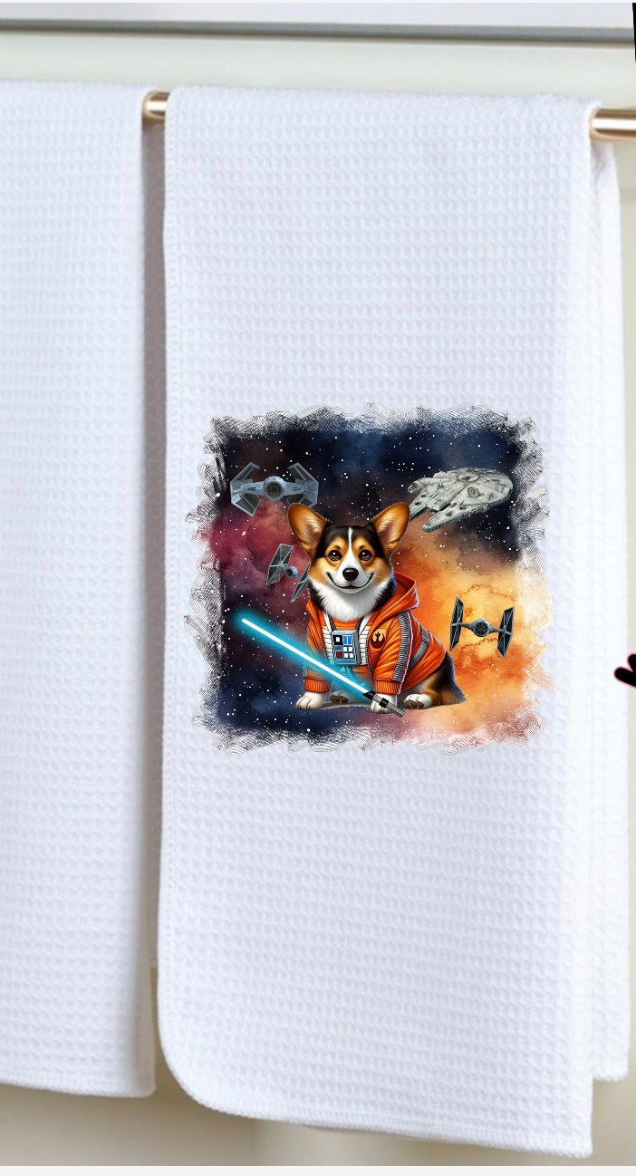 Decorative hand towel