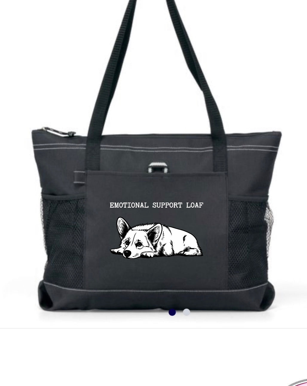 New tote bag corgi