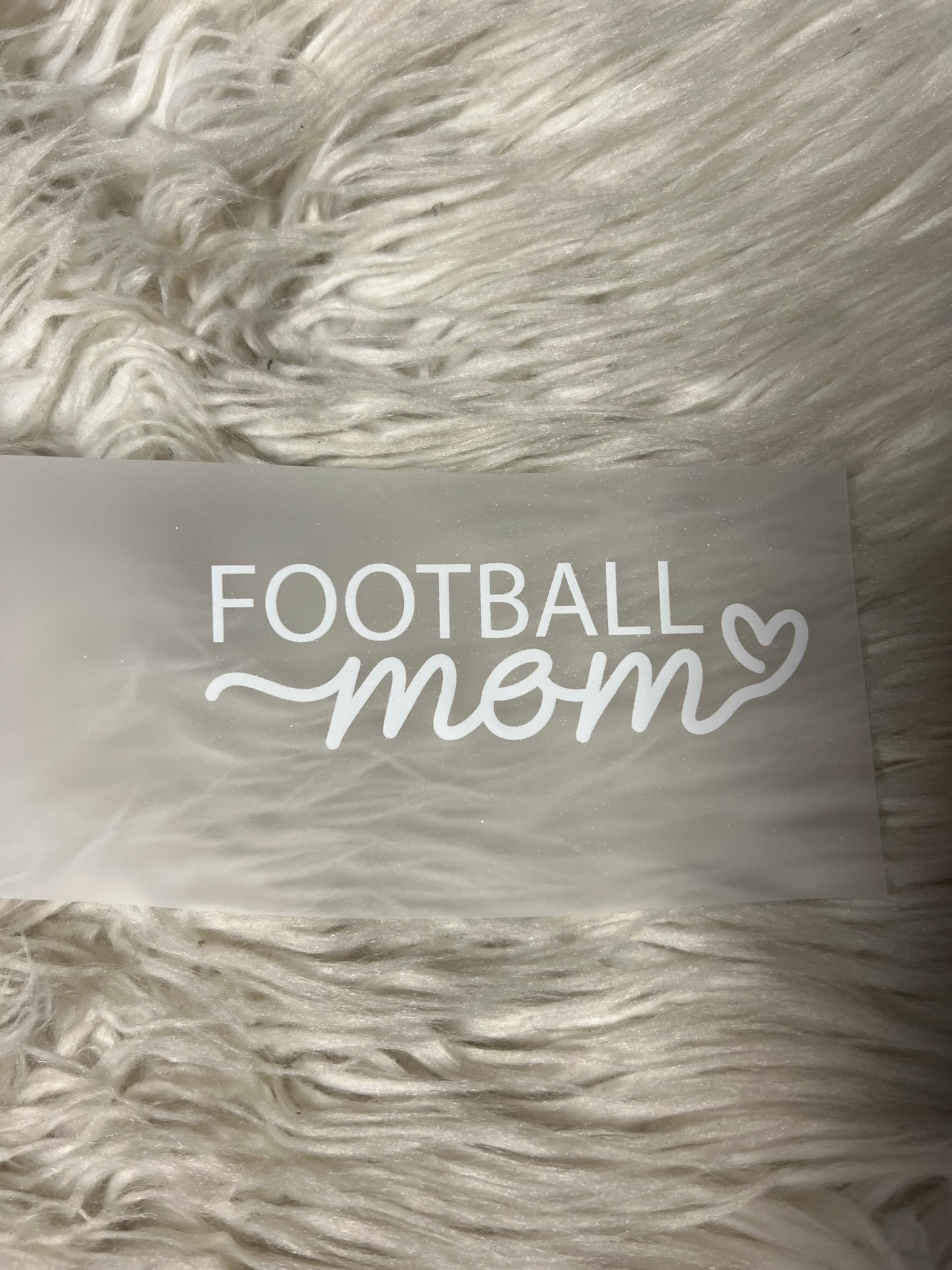 New DTF football mom