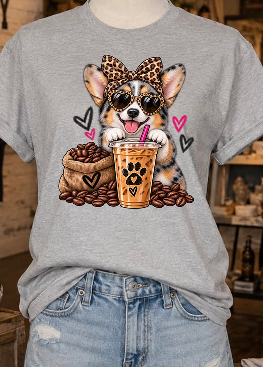 unisex top corgi