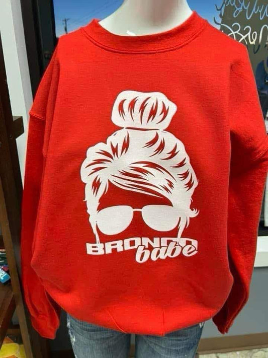 New crewneck sweatshirt red