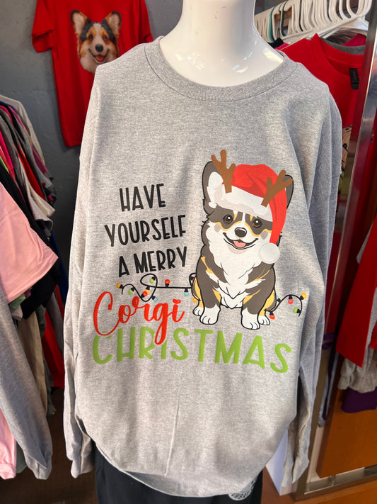 New unisex Christmas corgi