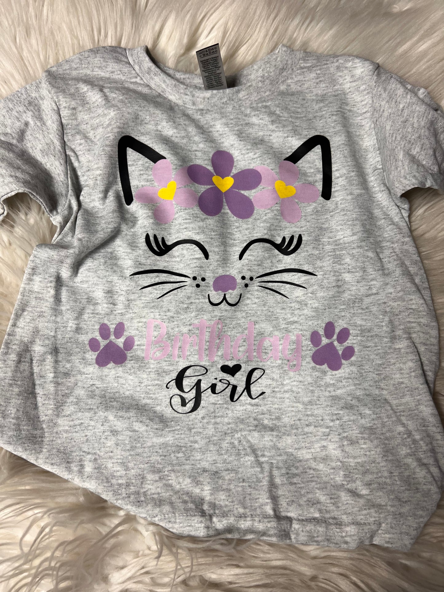 Unisex new T-shirt youth birthday