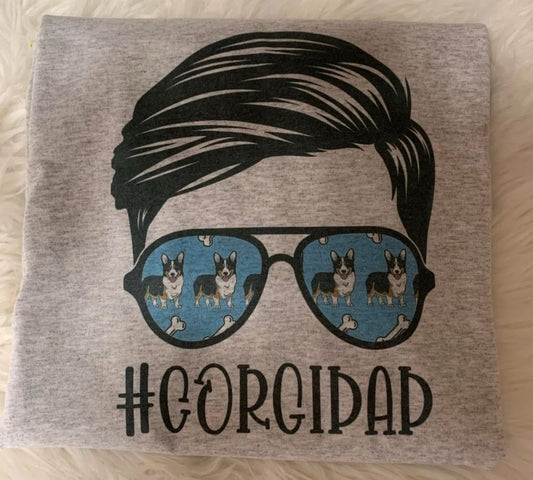 New unisex corgi top
