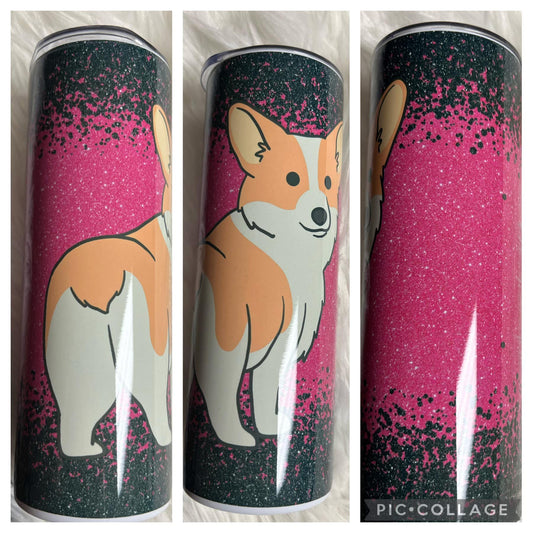 20 ounce Tumblr corgi