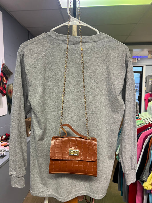 New brown   black Crossbody bag
