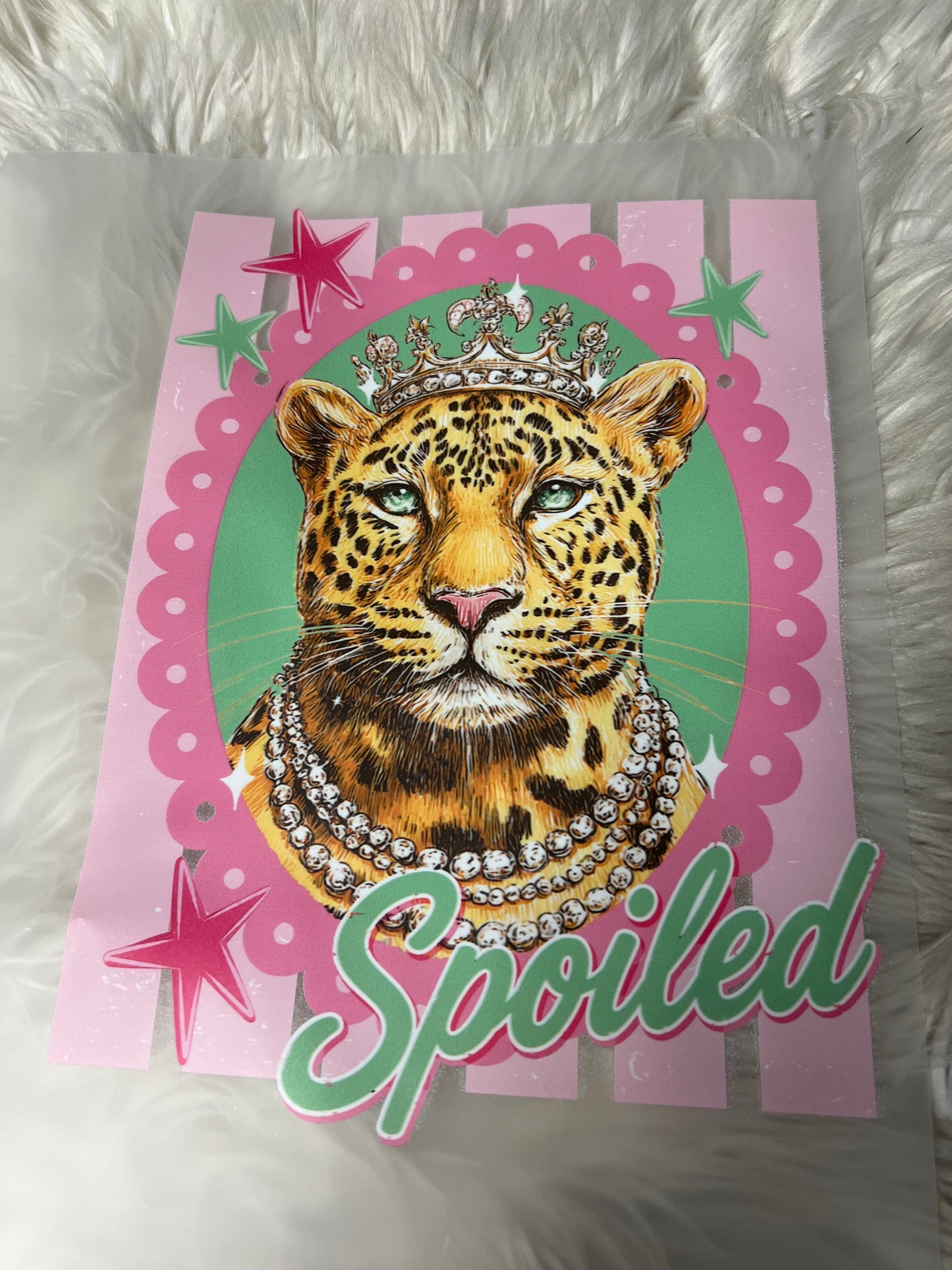 New DTF. Spoiled leopard￼