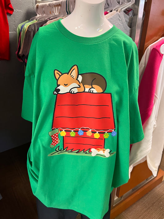 New unisex Christmas corgi