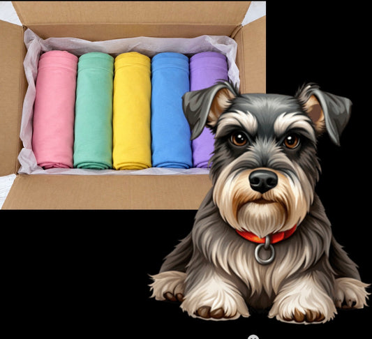 Mystery five T-shirts bundle schnauzer ￼