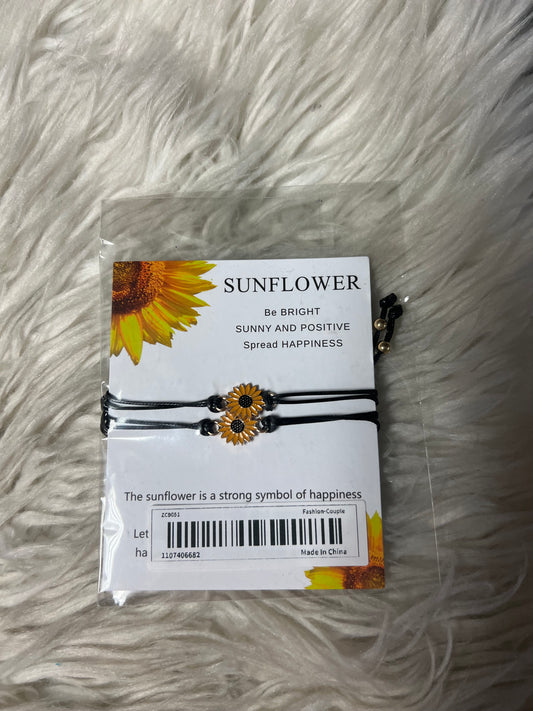 New  sunflower bracelet set ￼